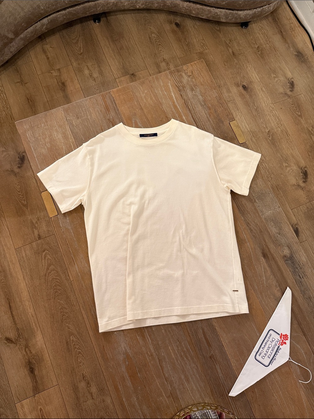 Louis Vuitton Staples Edition Inside-Out T-Shirt (White) Size Medium